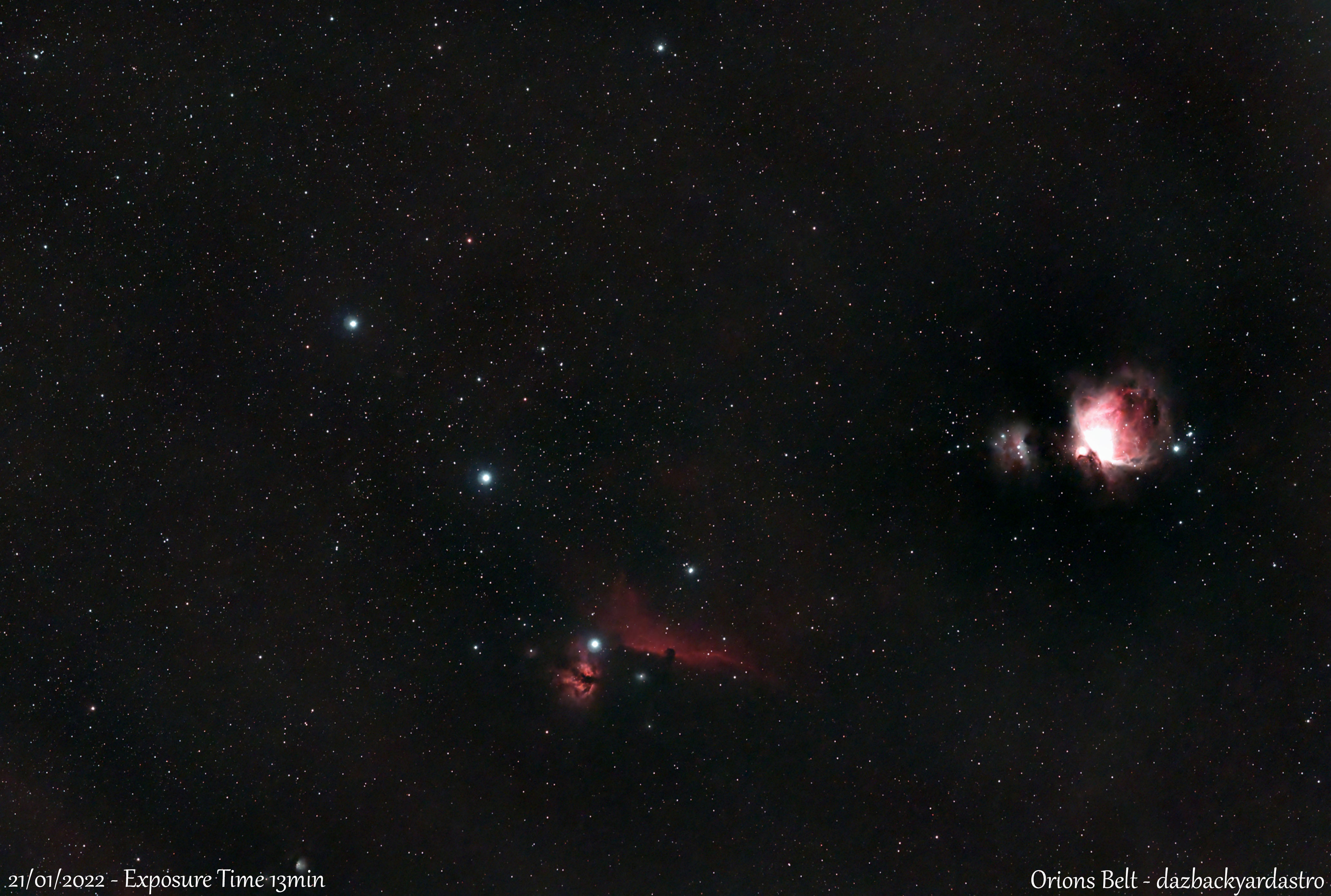 M42 Orions Belt